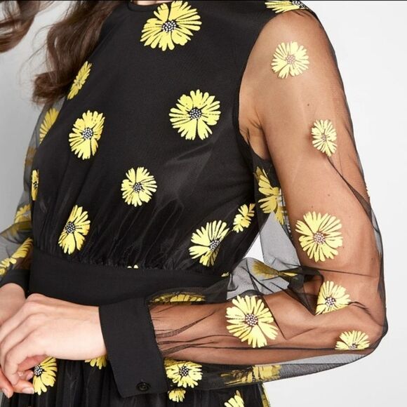 NWT MODCLOTH Be My Guest Daisy Maxi Dress L - Picture 3 of 10